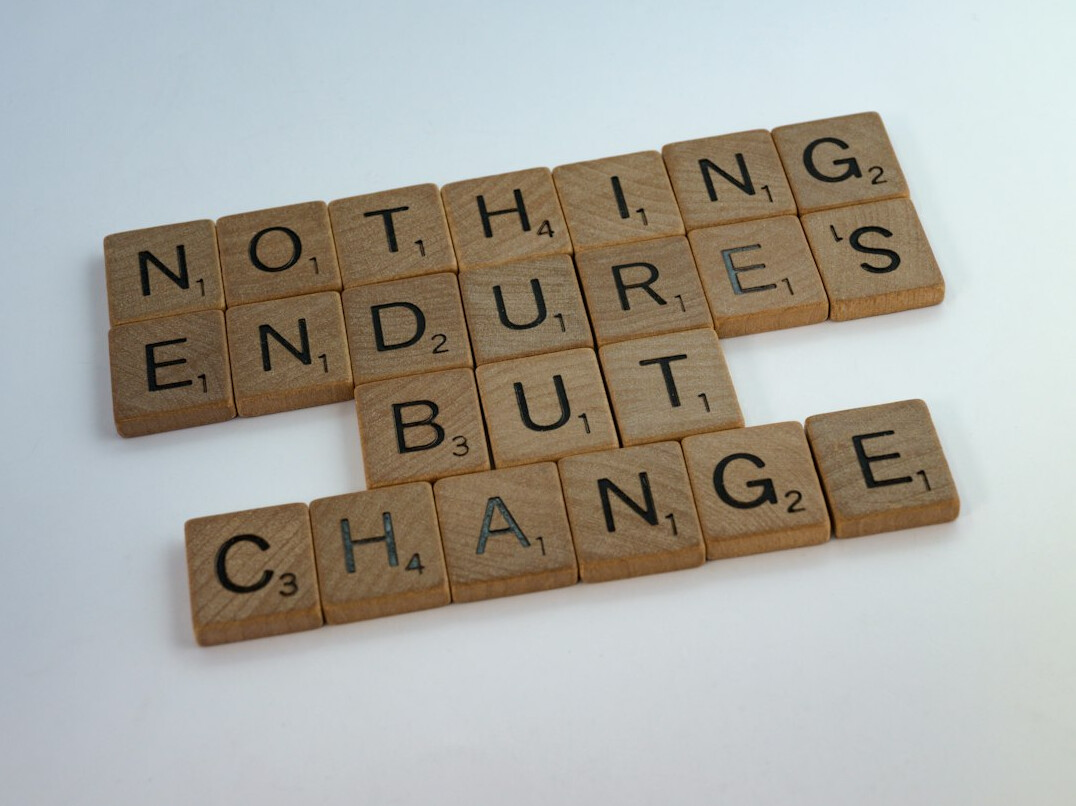 person forming new habits